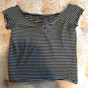 Cotton On Black and White shirt